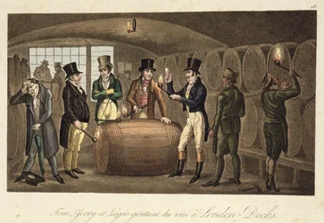 Tom, Jerry and Logic Tasting Wine at London Docks, from 